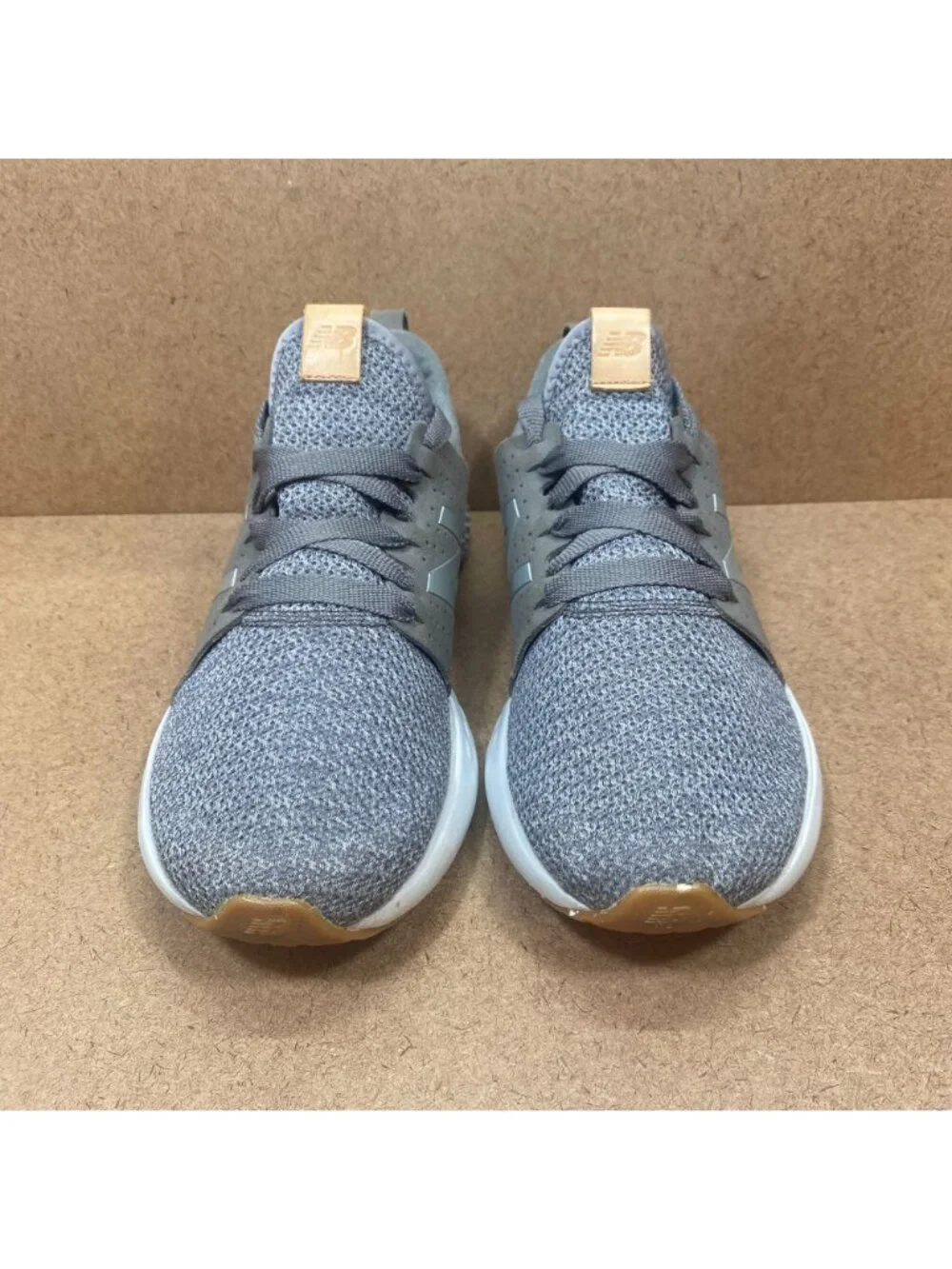 New Balance Mens Fresh Foam Training Running Shoes Gray Size 10 Lightweight Mesh